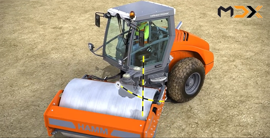 HAMM articulation system